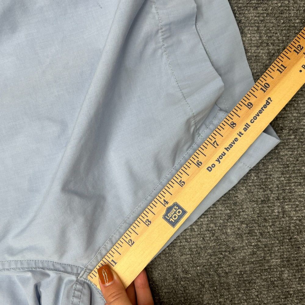 Faherty Shorts Mens 35 Blue Chino All Day‎ Stretch Casual Flat Front Drawstring - Picture 6 of 10
